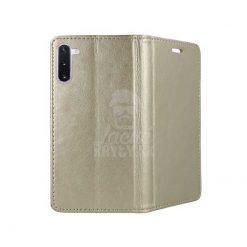 Knižkové puzdro Magnet Book zlaté – Samsung Galaxy Note 10