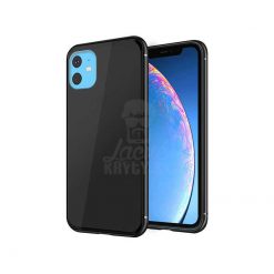 Kryty na mobil | Sklenený kryt Glass Case čierny – iPhone 11 | Kryty na mobil