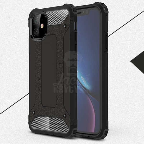 Odolný kryt Hybrid Armor čierny – iPhone 11 | Kryty na mobil Kryty na mobil | Odolný kryt Hybrid Armor čierny – iPhone 11 | Kryty na mobil