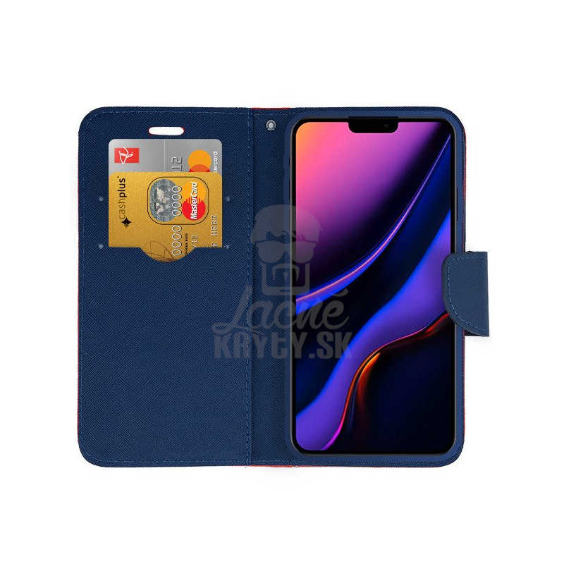 Peňaženkové puzdro Fancy Book červeno-modré – iPhone 11 Pro | Kryty na mobil Kryty na mobil | Peňaženkové puzdro Fancy Book červeno-modré – iPhone 11 Pro | Kryty na mobil