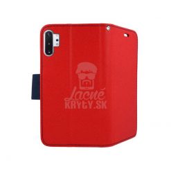 Kryty na mobil | Peňaženkové puzdro Fancy Book červeno-modré – Samsung Galaxy Note 10 Plus (10+) | Kryty na mobil