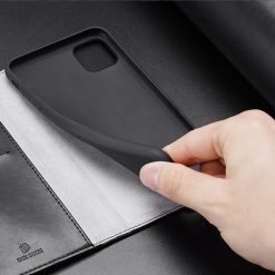 Kryty na mobil | Peňaženkové puzdro Dux Ducis Kado čierne – iPhone 11 | Kryty na mobil