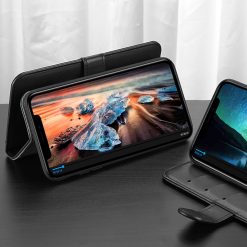 Kryty na mobil | Peňaženkové puzdro Dux Ducis Kado čierne – iPhone 11 | Kryty na mobil