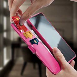 Kryty na mobil | Peňaženkové puzdro Dux Ducis Kado ružové – iPhone 11 | Kryty na mobil