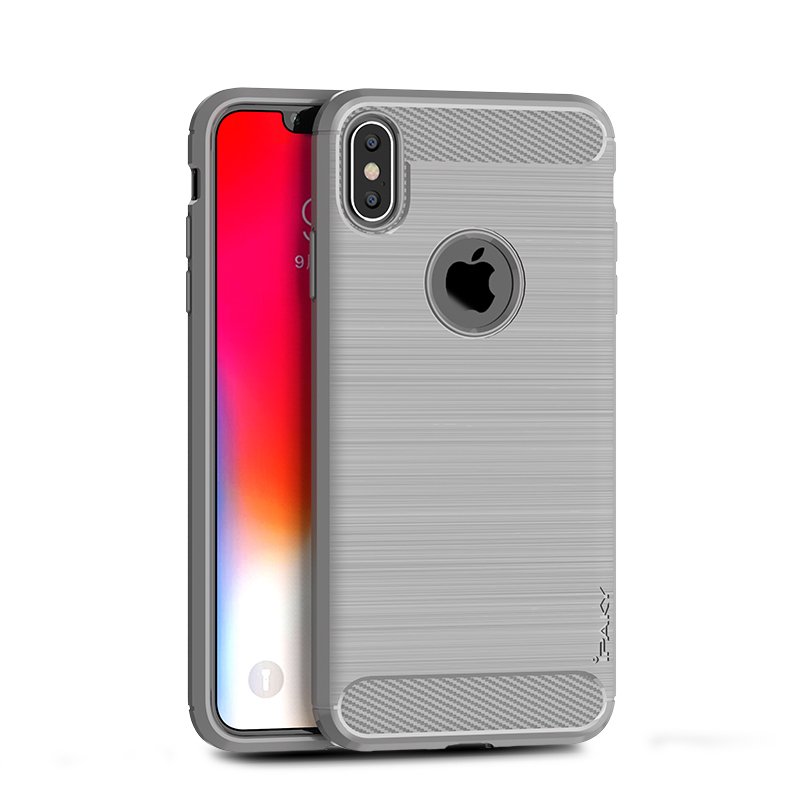 Zadný kryt iPaky Slim Carbon sivý – iPhone Xs Max | Kryty na mobil Kryty na mobil | Zadný kryt iPaky Slim Carbon sivý – iPhone Xs Max | Kryty na mobil