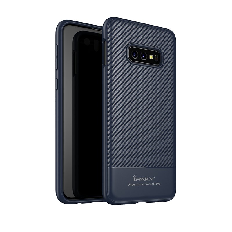 Zadný kryt iPaky Carbon Fiber modrý – Samsung Galaxy S10e | Kryty na mobil Kryty na mobil | Zadný kryt iPaky Carbon Fiber modrý – Samsung Galaxy S10e | Kryty na mobil