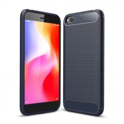 Zadný kryt Carbon modrý – Xiaomi Redmi Go
