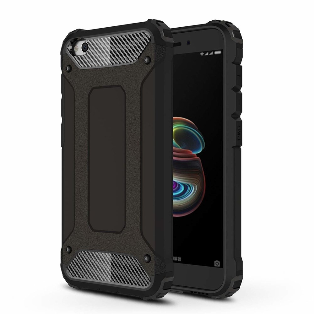 Odolný kryt Hybrid Armor čierny – Xiaomi Redmi Go | Kryty na mobil Kryty na mobil | Odolný kryt Hybrid Armor čierny – Xiaomi Redmi Go | Kryty na mobil