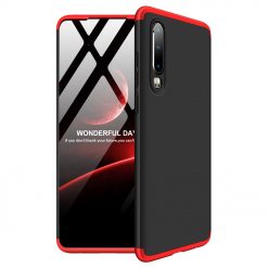 Kryty na mobil | Puzdro 360 Protection červeno-čierne – Huawei P30 | Kryty na mobil