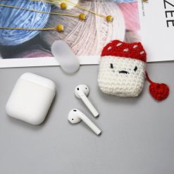 Vlnené puzdro Wool cap Mushroom – Apple AirPods | Kryty na mobil Kryty na mobil | Vlnené puzdro Wool cap Mushroom – Apple AirPods | Kryty na mobil