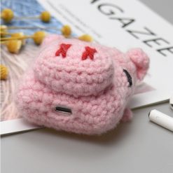 Vlnené puzdro Wool cap Piggy – Apple AirPods | Kryty na mobil Kryty na mobil | Vlnené puzdro Wool cap Piggy – Apple AirPods | Kryty na mobil