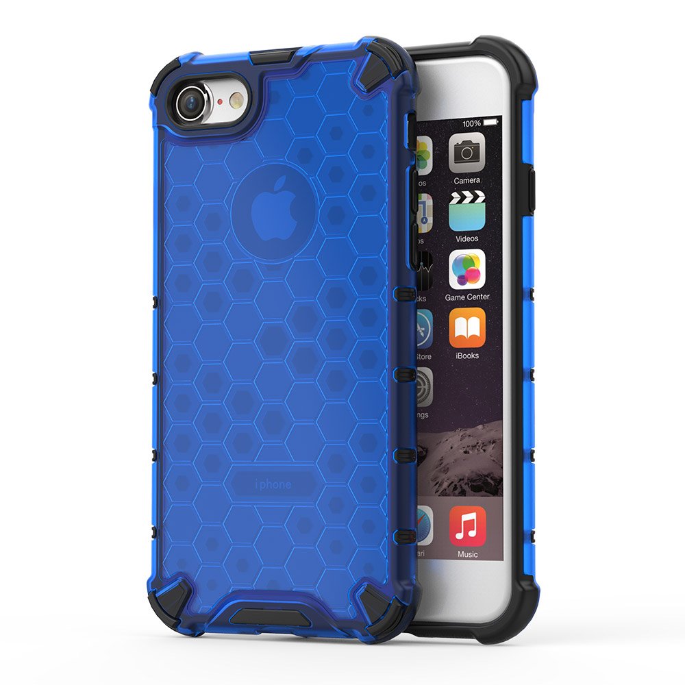 Odolný kryt Honeycomb Armor modrý – iPhone 7 / iPhone 8 | Kryty na mobil Kryty na mobil | Odolný kryt Honeycomb Armor modrý – iPhone 7 / iPhone 8 | Kryty na mobil
