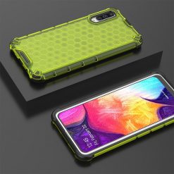 Kryty na mobil | Odolný kryt Honeycomb Armor zelený – Samsung Galaxy A50 / A30s | Kryty na mobil