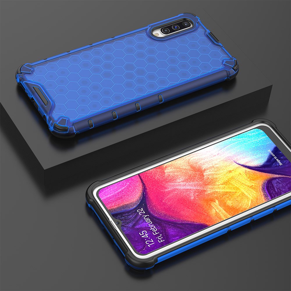Odolný kryt Honeycomb Armor modrý – Samsung Galaxy A50 / A30s | Kryty na mobil Kryty na mobil | Odolný kryt Honeycomb Armor modrý – Samsung Galaxy A50 / A30s | Kryty na mobil