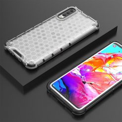 Kryty na mobil | Odolný kryt Honeycomb Armor transparentný – Samsung Galaxy A70 | Kryty na mobil