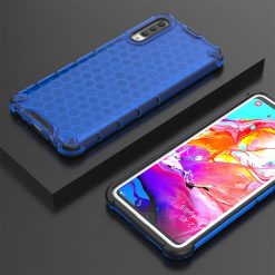 Kryty na mobil | Odolný kryt Honeycomb Armor modrý – Samsung Galaxy A70 | Kryty na mobil