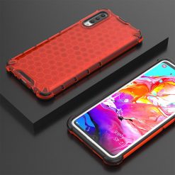 Odolný kryt Honeycomb Armor červený – Samsung Galaxy A70 | Kryty na mobil Kryty na mobil | Odolný kryt Honeycomb Armor červený – Samsung Galaxy A70 | Kryty na mobil