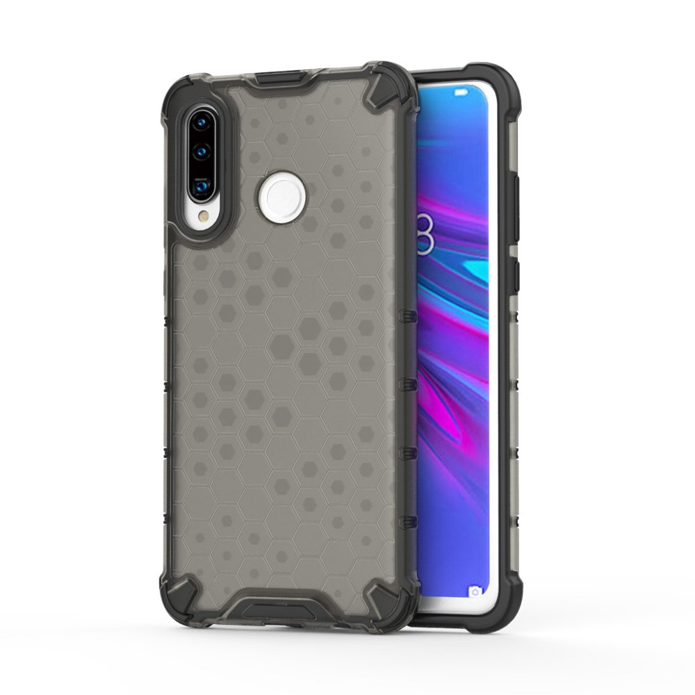 Odolný kryt Honeycomb Armor čierny – Huawei P30 Lite | Kryty na mobil Kryty na mobil | Odolný kryt Honeycomb Armor čierny – Huawei P30 Lite | Kryty na mobil