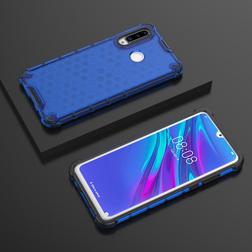 Odolný kryt Honeycomb Armor modrý – Huawei P30 Lite | Kryty na mobil Kryty na mobil | Odolný kryt Honeycomb Armor modrý – Huawei P30 Lite | Kryty na mobil