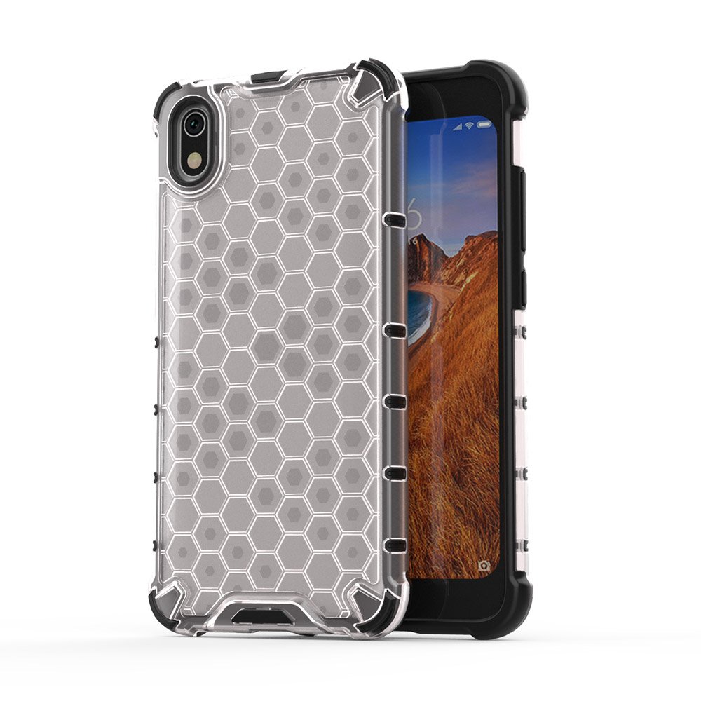 Odolný kryt Honeycomb Armor transparentný – Xiaomi Redmi 7A | Kryty na mobil Kryty na mobil | Odolný kryt Honeycomb Armor transparentný – Xiaomi Redmi 7A | Kryty na mobil