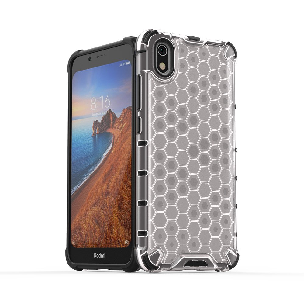 Odolný kryt Honeycomb Armor transparentný – Xiaomi Redmi 7A | Kryty na mobil Kryty na mobil | Odolný kryt Honeycomb Armor transparentný – Xiaomi Redmi 7A | Kryty na mobil