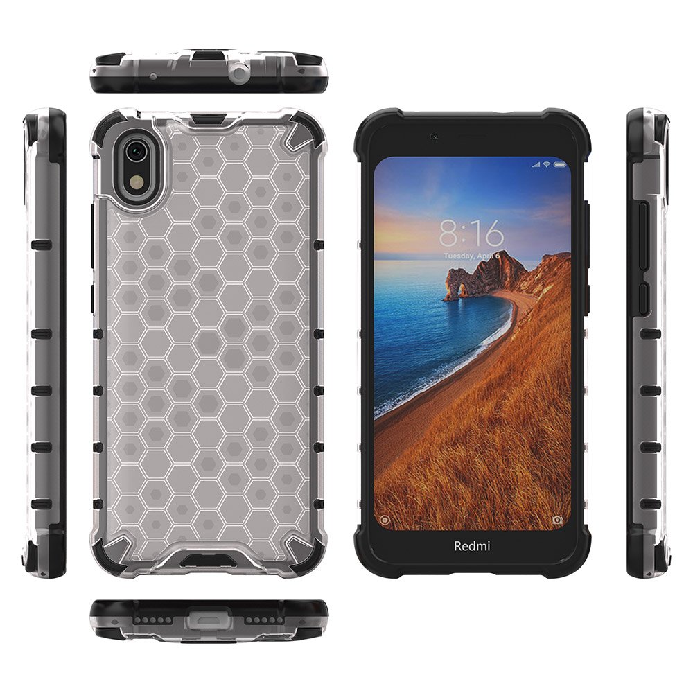 Odolný kryt Honeycomb Armor transparentný – Xiaomi Redmi 7A | Kryty na mobil Kryty na mobil | Odolný kryt Honeycomb Armor transparentný – Xiaomi Redmi 7A | Kryty na mobil