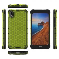 Kryty na mobil | Odolný kryt Honeycomb Armor zelený – Xiaomi Redmi 7A | Kryty na mobil