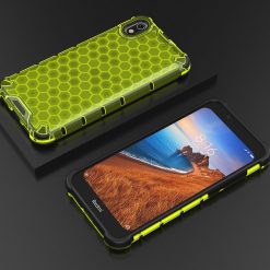 Kryty na mobil | Odolný kryt Honeycomb Armor zelený – Xiaomi Redmi 7A | Kryty na mobil