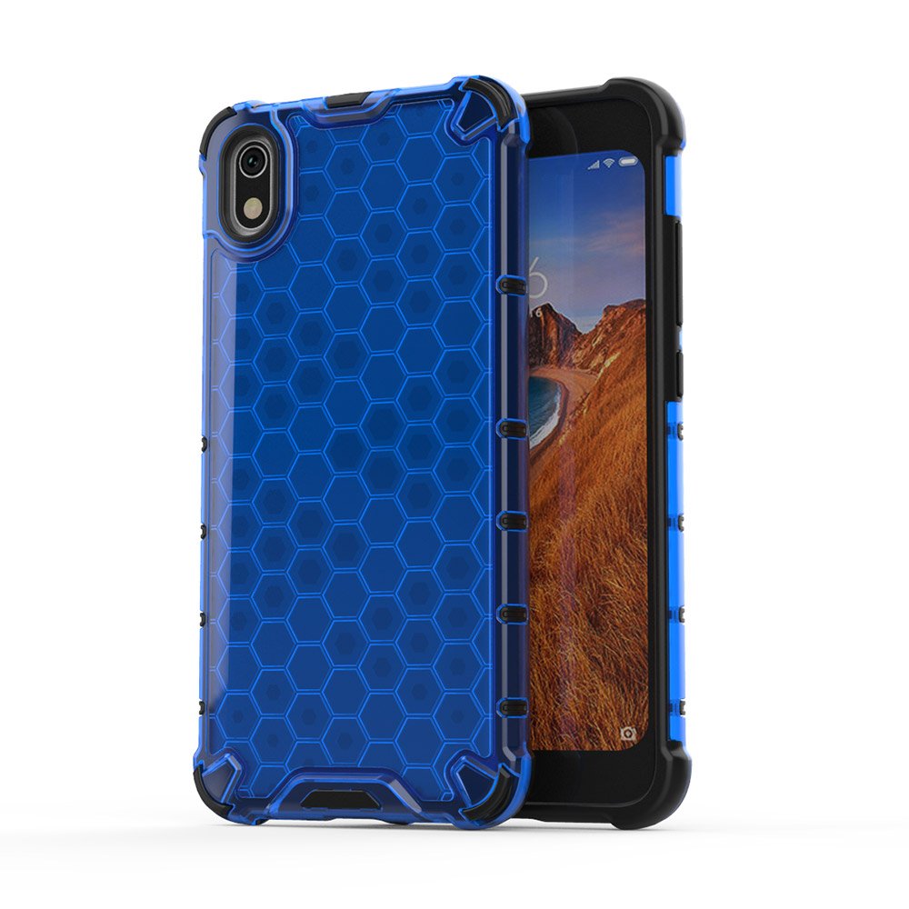 Odolný kryt Honeycomb Armor modrý – Xiaomi Redmi 7A | Kryty na mobil Kryty na mobil | Odolný kryt Honeycomb Armor modrý – Xiaomi Redmi 7A | Kryty na mobil