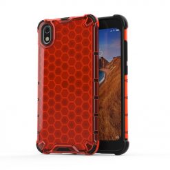 Kryty na mobil | Odolný kryt Honeycomb Armor červený – Xiaomi Redmi 7A | Kryty na mobil