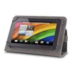 Kryty na mobil | Univerzálne knižkové puzdro Fantasia čierne pre tablet s 9 – 10 palcovým displejom | Kryty na mobil