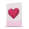 Kryty na mobil | Univerzálne knižkové puzdro Puppy heart pre tablet so 7 – 8 palcovým displejom | Kryty na mobil