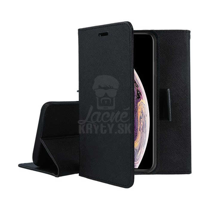 Peňaženkové puzdro Fancy Book čierne – iPhone Xs Max | Kryty na mobil Kryty na mobil | Peňaženkové puzdro Fancy Book čierne – iPhone Xs Max | Kryty na mobil