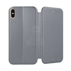 Kryty na mobil | Peňaženkové puzdro Elegance sivé – iPhone Xs Max | Kryty na mobil