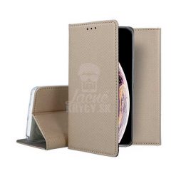 Kryty na mobil | Knižkové puzdro Smart Case Book zlaté – iPhone Xs Max | Kryty na mobil