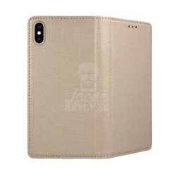 Kryty na mobil | Knižkové puzdro Smart Case Book zlaté – iPhone Xs Max | Kryty na mobil