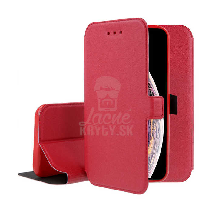 Knižkové puzdro Book Pocket červené – iPhone Xs Max | Kryty na mobil Kryty na mobil | Knižkové puzdro Book Pocket červené – iPhone Xs Max | Kryty na mobil