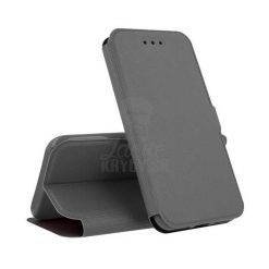 Kryty na mobil | Knižkové puzdro Book Pocket sivé – iPhone Xs Max | Kryty na mobil