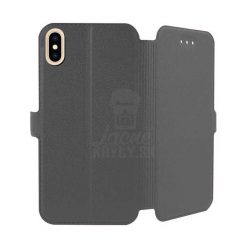 Kryty na mobil | Knižkové puzdro Book Pocket sivé – iPhone Xs Max | Kryty na mobil