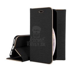 Kryty na mobil | Knižkové puzdro Luna Book čierne – iPhone Xs Max | Kryty na mobil