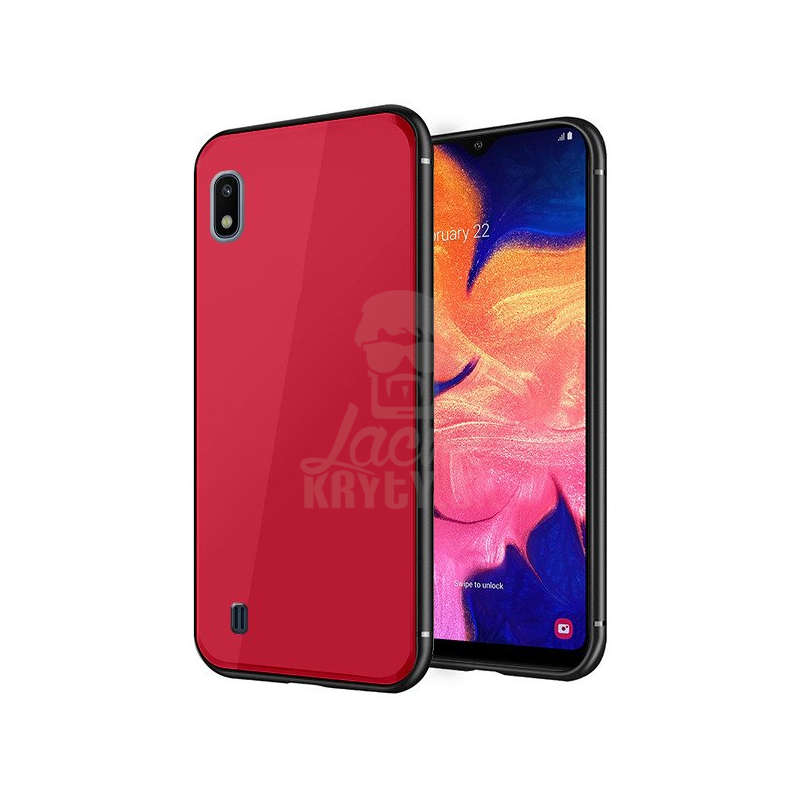 Sklenený kryt Glass Case červený – Samsung Galaxy A10 | Kryty na mobil Kryty na mobil | Sklenený kryt Glass Case červený – Samsung Galaxy A10 | Kryty na mobil