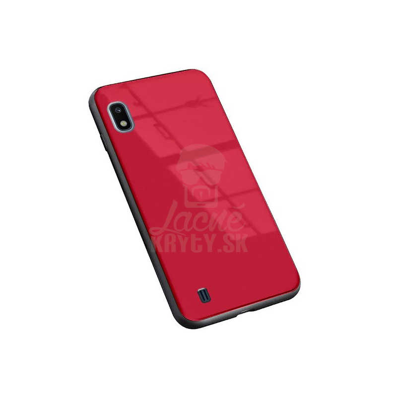 Sklenený kryt Glass Case červený – Samsung Galaxy A10 | Kryty na mobil Kryty na mobil | Sklenený kryt Glass Case červený – Samsung Galaxy A10 | Kryty na mobil