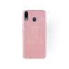 Kryty na mobil | Ligotavý Kryt Forcell Shining strieborný – Samsung Galaxy M20 | Kryty na mobil
