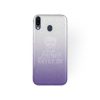 Kryty na mobil | Ligotavý Kryt Forcell Shining strieborný – Samsung Galaxy M20 | Kryty na mobil