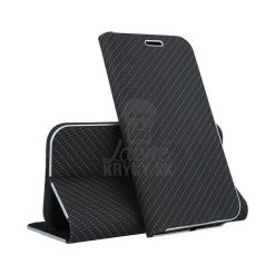 Knižkové puzdro Luna Carbon čierne – iPhone Xs Max | Kryty na mobil Kryty na mobil | Knižkové puzdro Luna Carbon čierne – iPhone Xs Max | Kryty na mobil