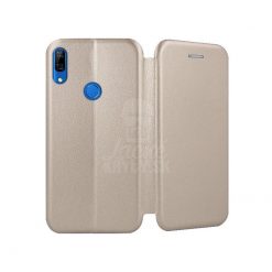 Kryty na mobil | Peňaženkové puzdro Elegance zlaté – Huawei P Smart Z / Honor 9X | Kryty na mobil
