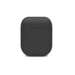 Kryty na mobil | Puzdro Silicone AirPods box čierne – Apple AirPods | Kryty na mobil