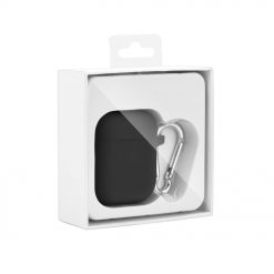 Puzdro Silicone Holder čierne – Apple AirPods | Kryty na mobil Kryty na mobil | Puzdro Silicone Holder čierne – Apple AirPods | Kryty na mobil