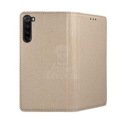 Kryty na mobil | Knižkové puzdro Smart Case Book zlaté – Xiaomi Redmi Note 8 | Kryty na mobil