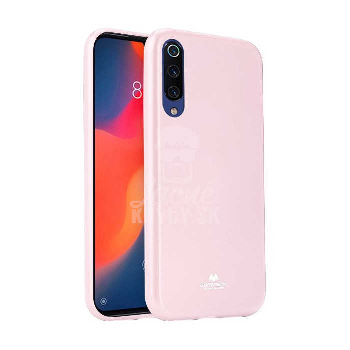 Gumený kryt Jelly Mercury bledoružový – Xiaomi Mi 9 | Kryty na mobil Kryty na mobil | Gumený kryt Jelly Mercury bledoružový – Xiaomi Mi 9 | Kryty na mobil